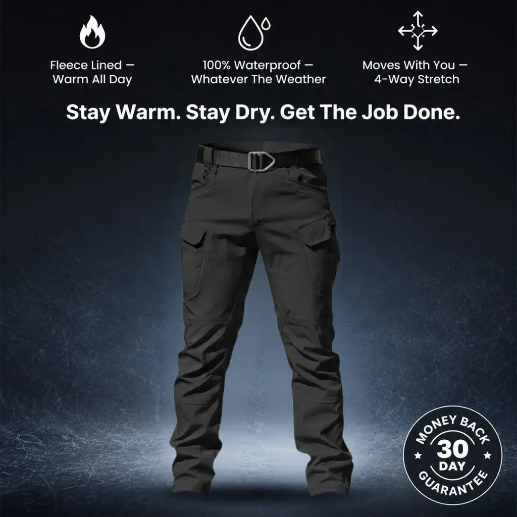 Mavrix - Fleece Lined Waterproof Utility Trousers (BUY 1 GET 1 FREE)