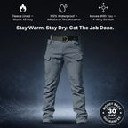Mavrix - Fleece Lined Waterproof Utility Trousers (BUY 1 GET 1 FREE)