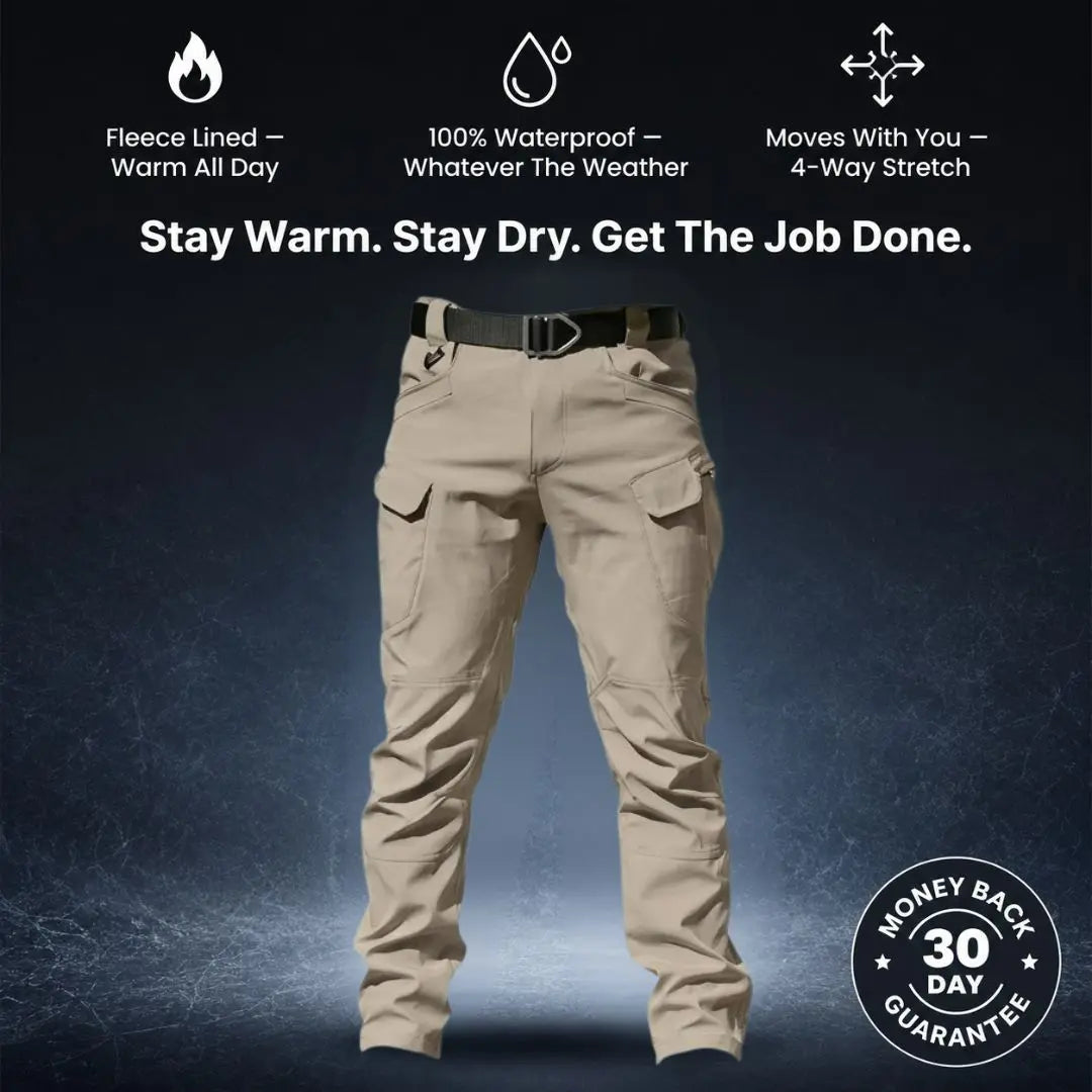 Mavrix - Fleece Lined Waterproof Utility Trousers (BUY 1 GET 1 FREE)