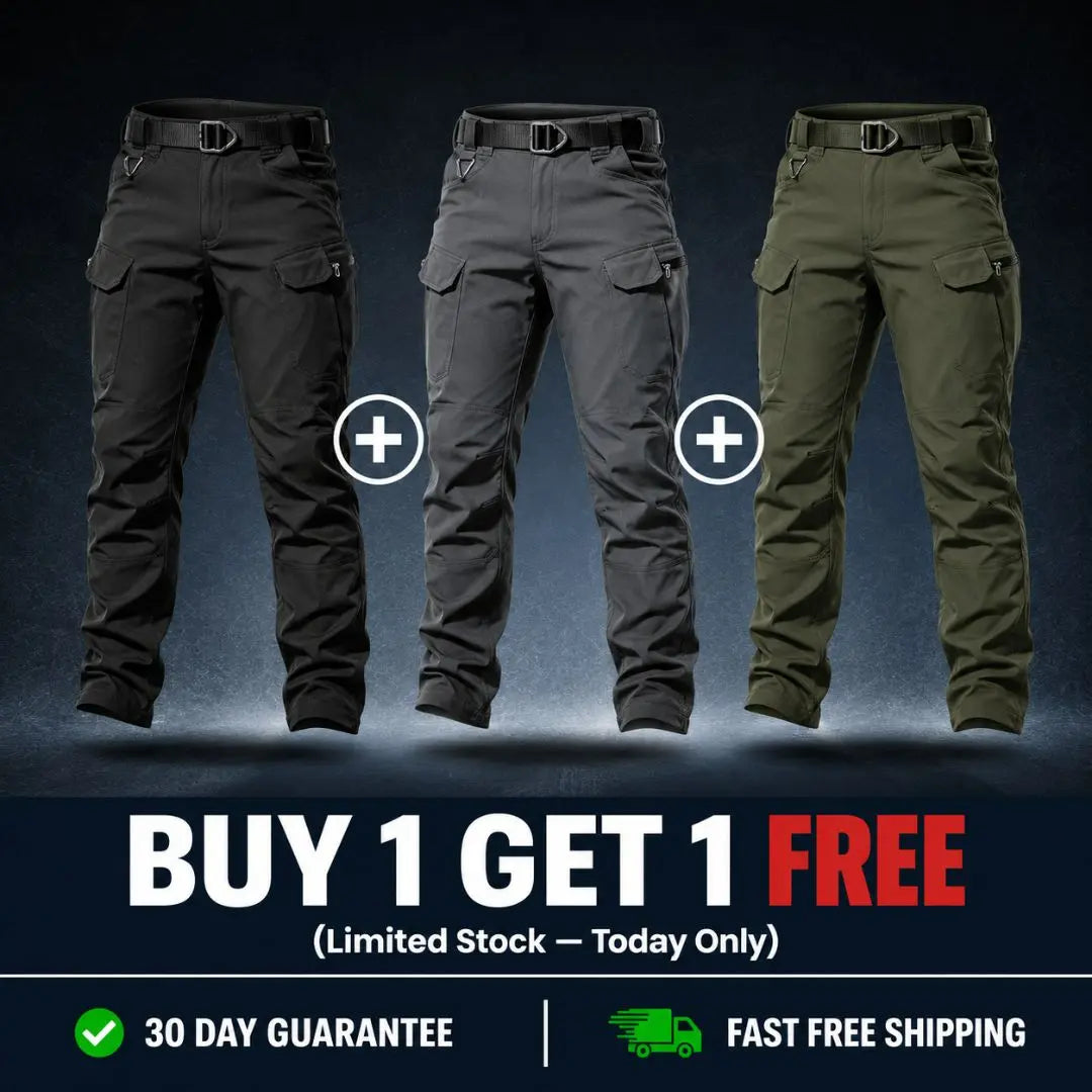 Mavrix - Fleece Lined Waterproof Utility Trousers (BUY 1 GET 1 FREE)